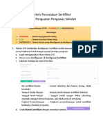 Tatacara Pencetakan Sertifikat Penguatan PS