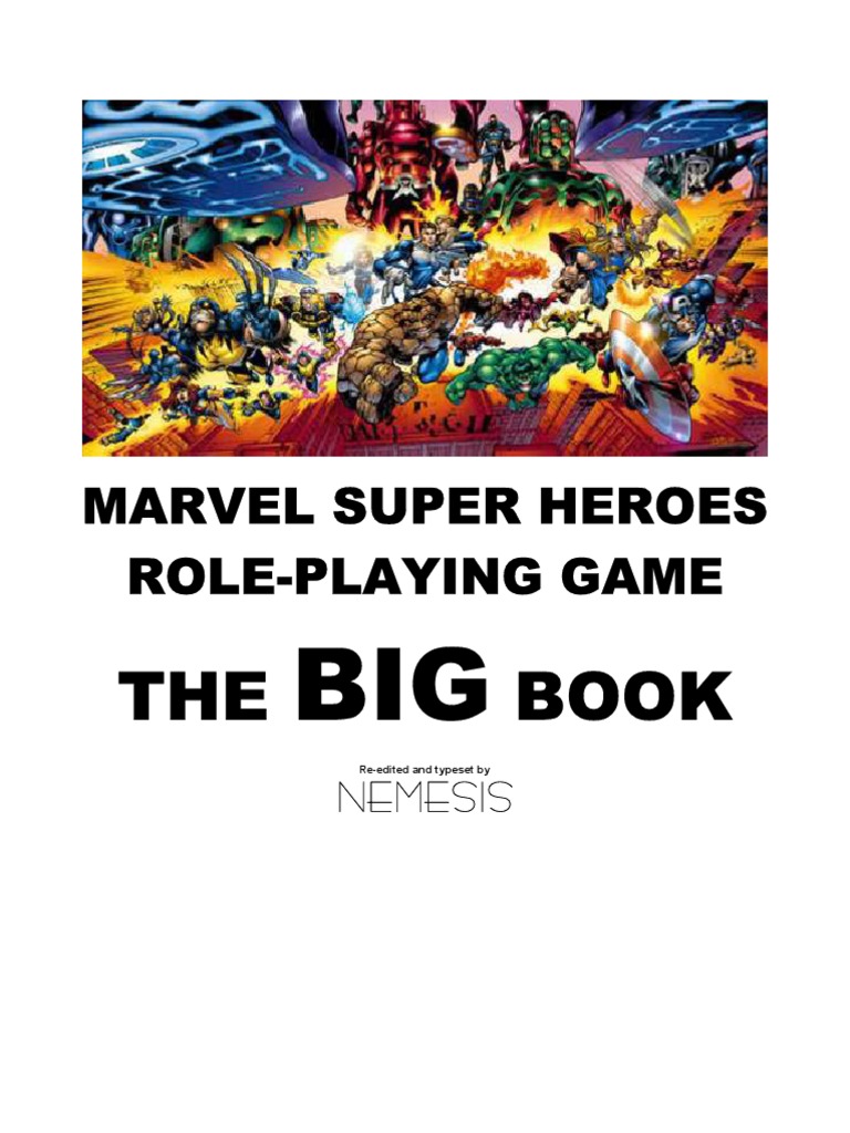 Marvel Superheroes - Big Book of Characters | PDF | Comics Characters ...