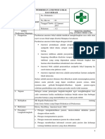 7.7.1.3 Sop Pemberian Anastesi Lokal Dan Sedatif