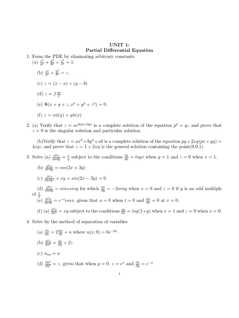 Pde And Fourier Serires Pdf Partial Differential Equation Fourier Series