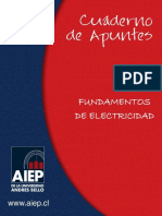 Cuaderno de Apuntes Fundamentos de Electricidad Aiep