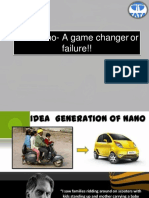 Tata Nano-A Game Changer or Failure!!