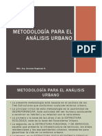Análisis Urbano Metodología