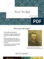 Vincent Van Gogh: By-Shreya Bhangare P18008