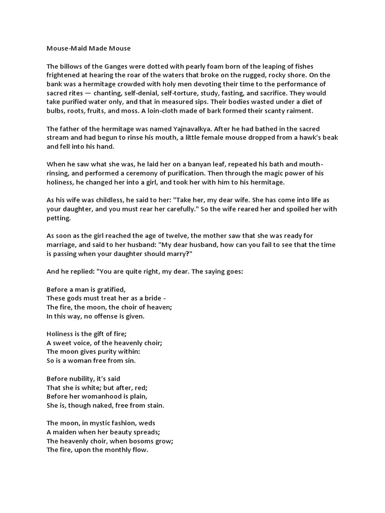 Mouse-Maid Made Mouse | PDF | Blessing | Mouse