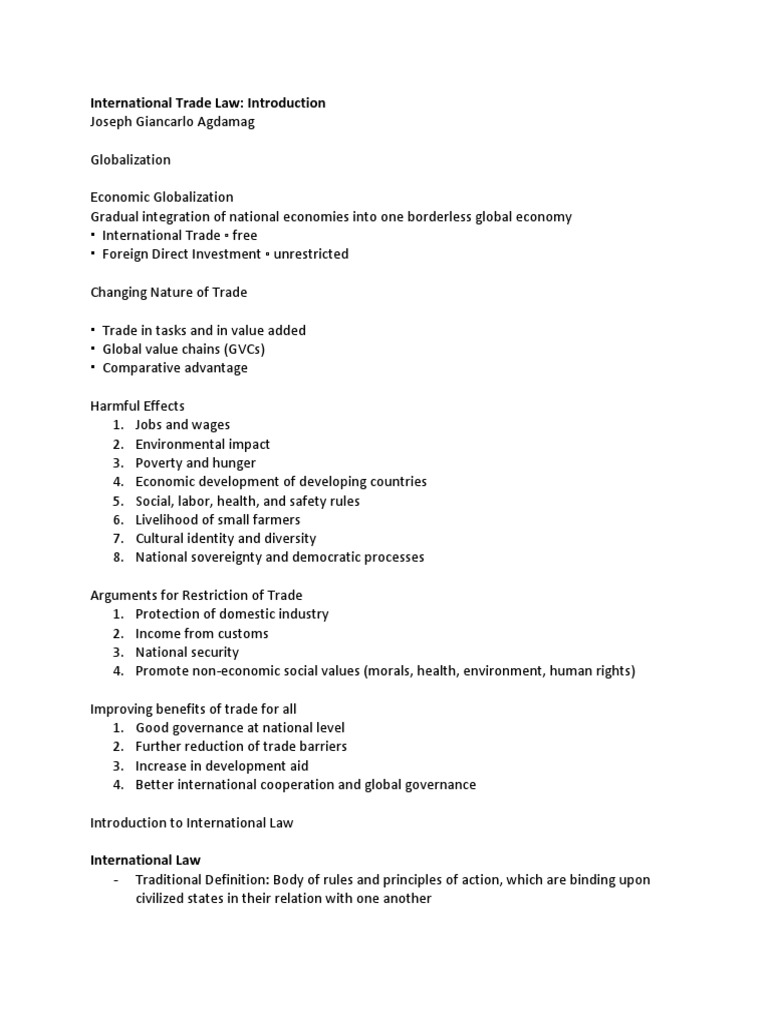 UN Commission on International Trade Law Overview | PDF | Treaty ...