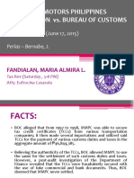 Tax Rev - Report - Fandialan