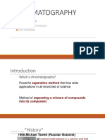 Chromatography: Theory & Techniques Applications