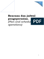 (Plan and Schedule Operation)