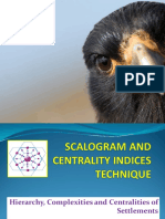 Scalogram and Centrality Indices Technique PDF
