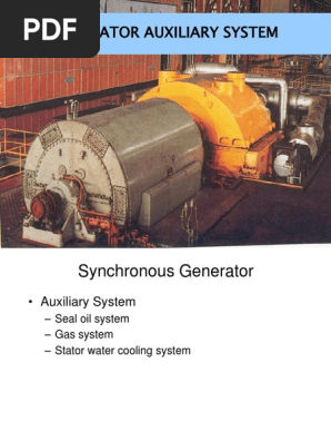 Generator Auxiliaries