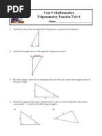 SOH CAH TOA Worksheet + Key (Kuta Software) | PDF | Trigonometry ...