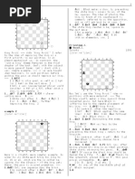 Chess endgame (the king)