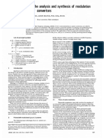 Novel Approach To The Analysis and Synthesis of Modulation Processes in Power Convertors