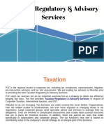 Taxation Regulatory & Advisory Services
