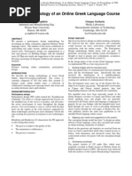 Download Design Methodology of an Online Greek Language Course by Panayiotis Zaphiris SN4145715 doc pdf