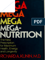 Mega-Nutrition - The New Prescription For - Kunin, Richard A PDF