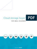 Cloud Storage Buyer's Guide With Comparison
