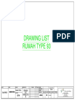 Drawing List Rumah Type 93: Bpk. Bagus Depok