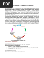 Visual Inspection Procedures For Fabric Quality: Checking of Dimensions