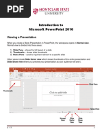 Introduction To PowerPoint 2016