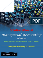 Solution Manual: Managerial Accounting