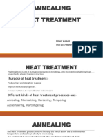 Annealing Heat Treatment: Mohit Kumar USN-1SI17ME059