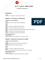 Liste Des Ressources