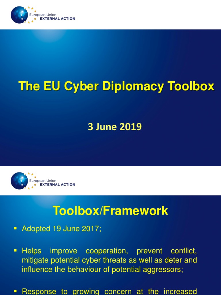 EEAS EU Cyber Diplomacy Toolbox | PDF | International Sanctions ...