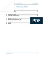 Informe Final de Obra Camara