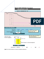 Diseño de Caida Vertical #01 Al 04: Datos Y Chequeo de " "