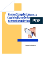 Common Storage Devices