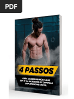 4 Passos Para Construir Músculos