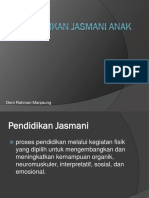 Pendidikan Jasmani Utk Anak