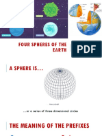 Four Spheres of The Earth: Preprared By: SDR