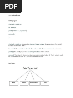 25/8/2018 Online C Compiler: #Include Int Main (Printf ("Hello C Language") Return 0 )