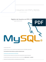Registro de Usuarios Con PHP y MySQL