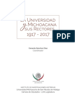 Sánchez Díaz - 2017 - La Universidad Michocana y Sus Rectores PDF