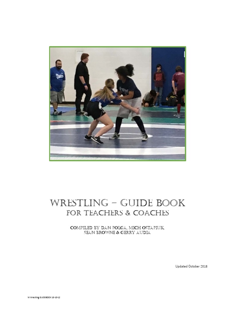 Wrestling Guide Book PDF Professional Wrestling Sports