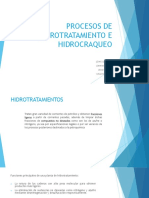 Procesos de Hidrotratamiento e Hidrocraqueo