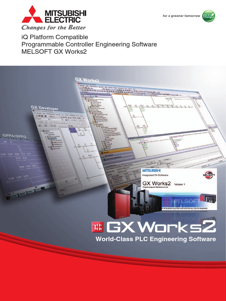 Gx Work2 Pdf Programmable Logic Controller Computer Program
