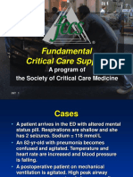 Fundamental Critical Care Support: A Program of The Society of Critical Care Medicine