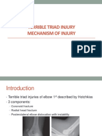 Terrible Triad Injury of The Elbow Joint