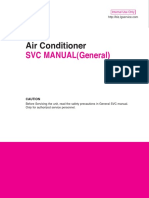Air Conditioner: SVC MANUAL (General)