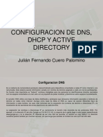 Instalacion DNS DHCP y Active Directory