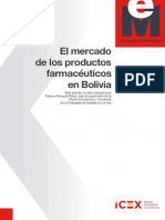 El mercado de productos farmacéuticos en Bolivia