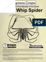 14-08 Free Monster of The Month Giant Whip Spider (11499474) PDF