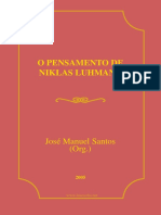 Jose Manuel Santos (editor) - O Pensamento de Niklas Luhmann .pdf
