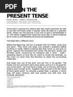 God in The Present Tense