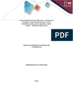 Universidad Nacional Abierta y A Distancia Academic and Research Vice-Rector Activities Guide and Evaluation Rubric Task 3 - Writing Task Forum